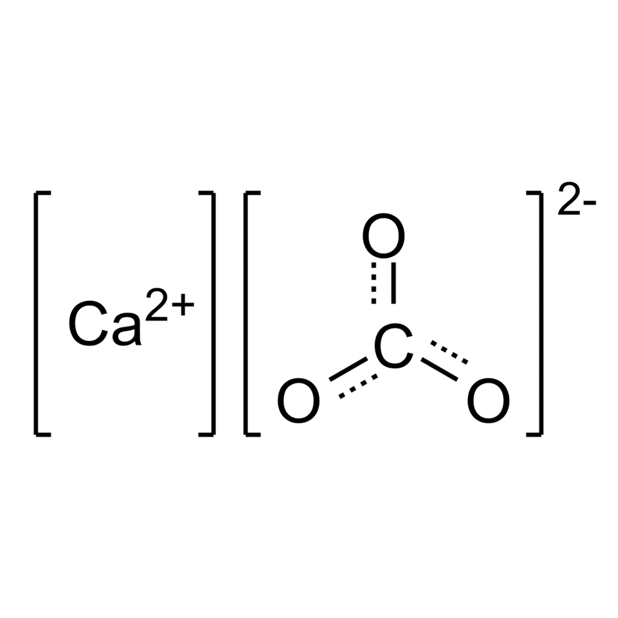 Какая формула карбоната кальция